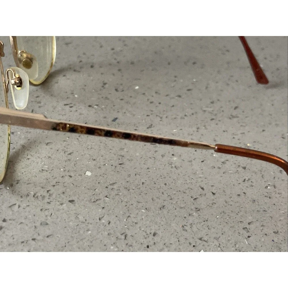 Cosmopolitan Eyeglasses Metal Frames ONLY Hearst Corp Marine Gold 52-19-135